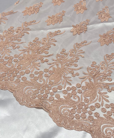 French Lace Fabric Top Quality Luxurious French Lace Bridal Tulle Lace Fabrics For Party/Wedding Dresses Lace Fabrics 1 Metre