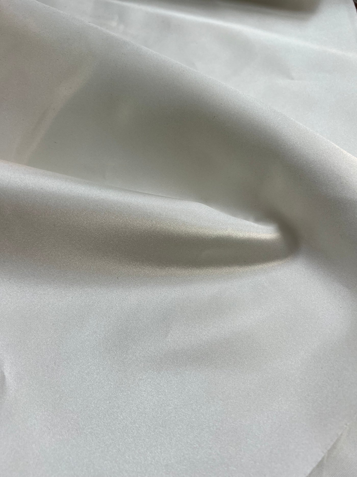 Cream Duchess Satin Fabric | Bridal and Wedding Dress Eveningwear Fabric