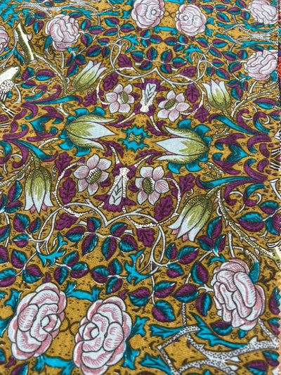 Cotton Jersey Fabric  Floral Printed Knitted Ideal For Skirts, T-Shirts, Dresses & Crafts Dress